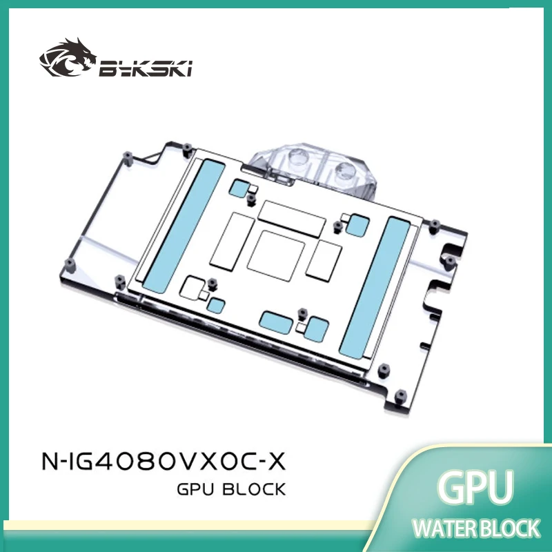 Rtx 4080 Water Cooling Block - Bykski製 GPUブロック。Colorful IGame RTX 4080/4070/4070ti Super