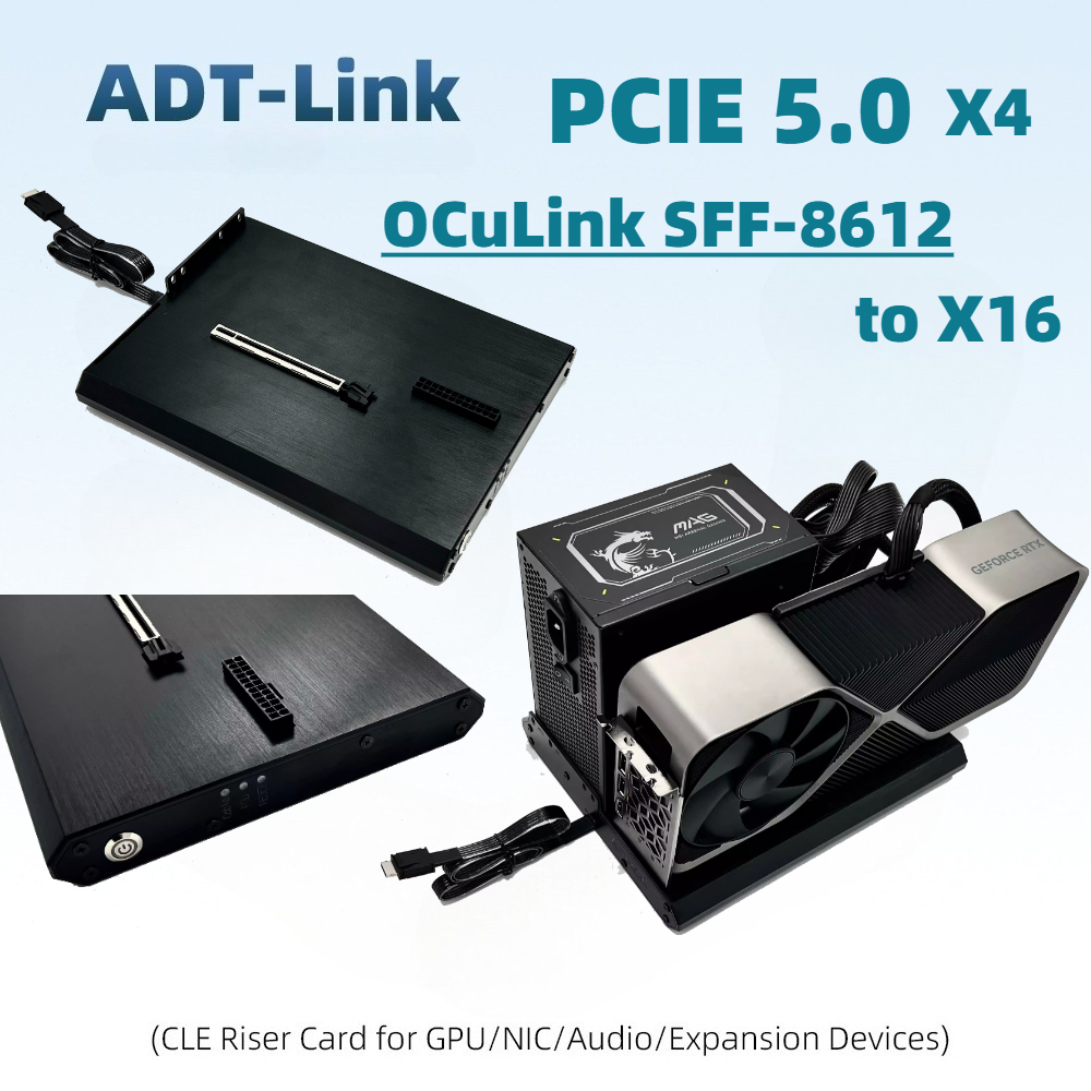Oculink Gpu Dock Station - OCuLink EGPUドック PCI-e 5.0 X4 SFF-8612