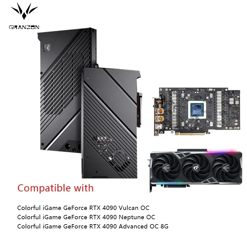 Granzon ウォーターブロック カラフル IGame G - Rtx 4090 Water Block Full Cover のレビューと価格