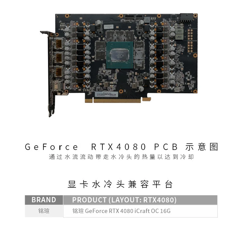 Bykski N-MX4080IC-X GPU ブロック M - Rtx 4080 Water Cooling Block のレビューと価格