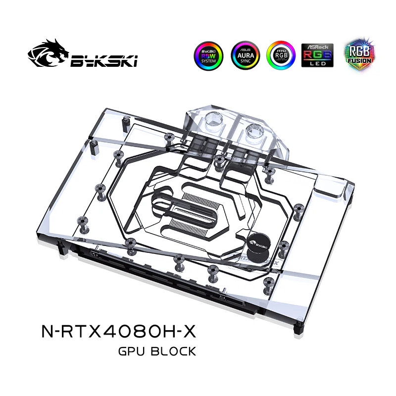 Bykski N-RTX4080H-X GPU ブロック使用 - Rtx 4080 Water Cooling Block のレビューと価格