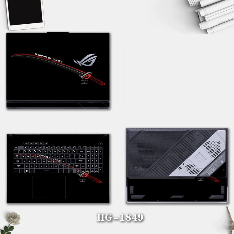 ファッションラップトップペイントステッカー ASUS ROG - Rtx 3090 24Gb Gddr6X のレビューと価格