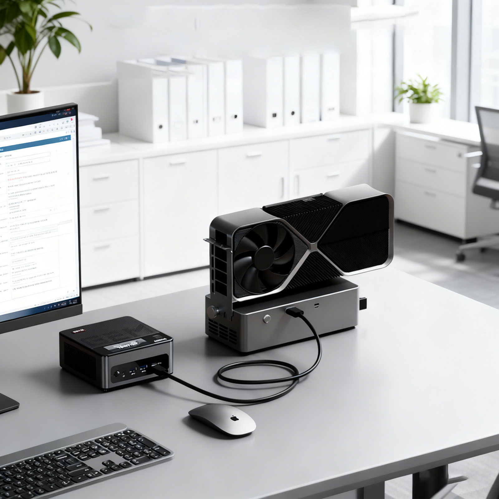800W PSU PCIe 4.0 X4 外付けGPUドック - Oculink Gpu Dock Station のレビューと価格