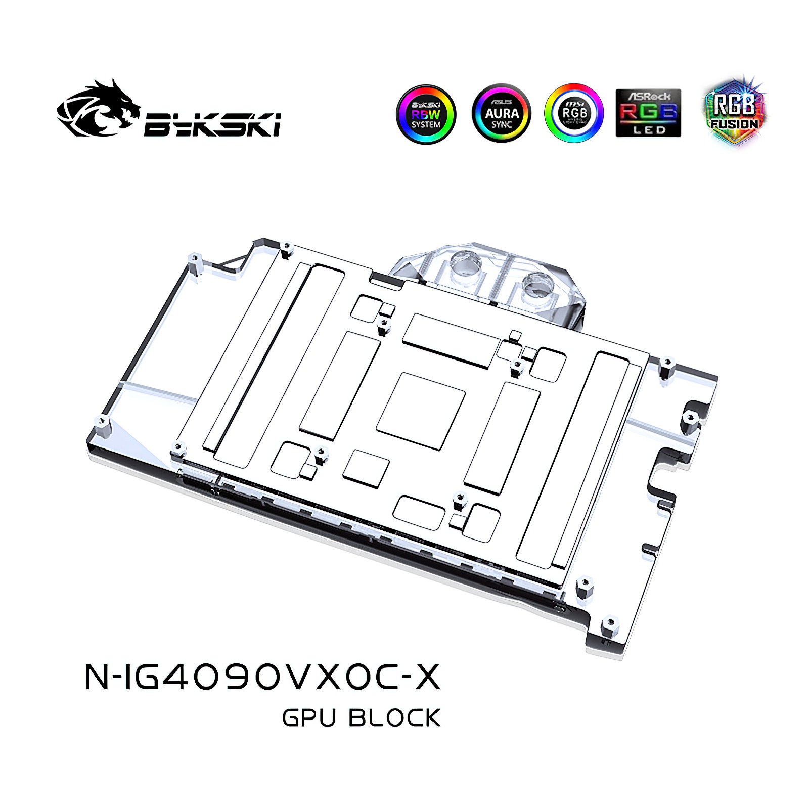 Bykski GPU水冷フルカバーブロック、Colorful - Rtx 4090 Water Block Full Cover のレビューと価格